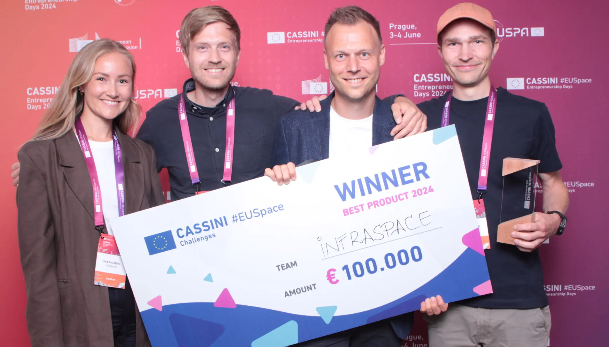 AI-startup vant én million for beste produkt